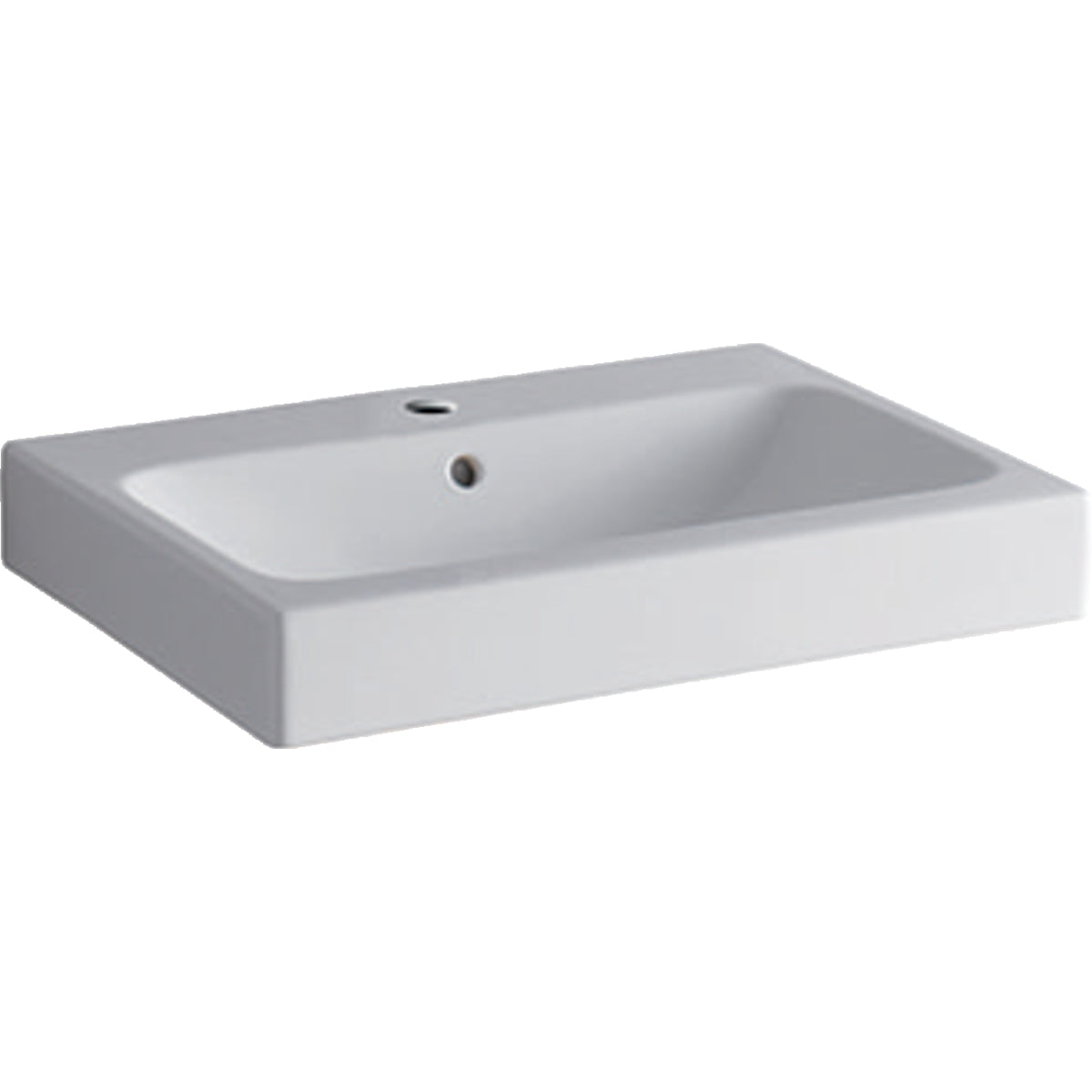 GEBERIT SANITAER Geberit iCon Waschtisch 600x485mm, weiß   – 124060000