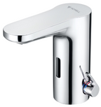 Alva Forta Waschtischarm. Chrom H:12,7cm berhrungslos, Mischw., Netzbetrieb - AQARFOWTMN4
