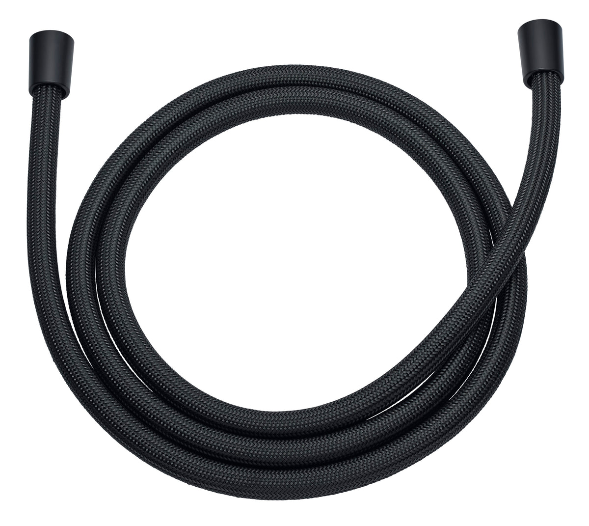 Alva Era PVC-freier Brauseschl. 150cm Flexibel, Verdrehsicher,1/2",Schwarz Ma. - AQBS150PFS