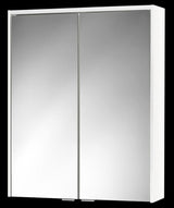 Alva Varia Spiegelschrank 60,4x73,4x14,7cm, LED-Lightstrip, Weiß - AQBMVASPS9