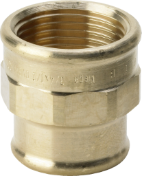 ALVA Muffe 3240 in Rp1 x Rp1/2 Rotguss - ACRG3240.1.1/2