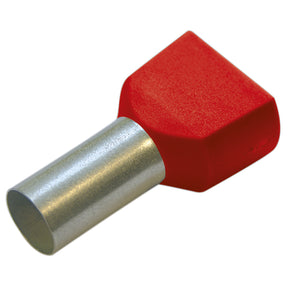 HAUPA Twin-Aderendhülse 10/14 rot   – 270798
