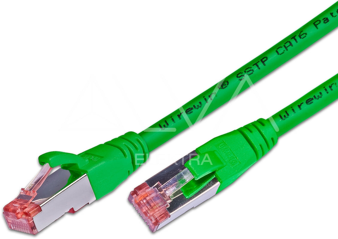 Alva KAT.6 Patchkabel, S/FTP, LSOH, Lifetime Warranty, 5m, grün - PK-KAT65.0GN
