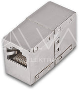 Alva Verbinder RJ45/RJ45, KAT6, geschirmt, 2x RJ45 Buchse - VB-KAT6-2BU