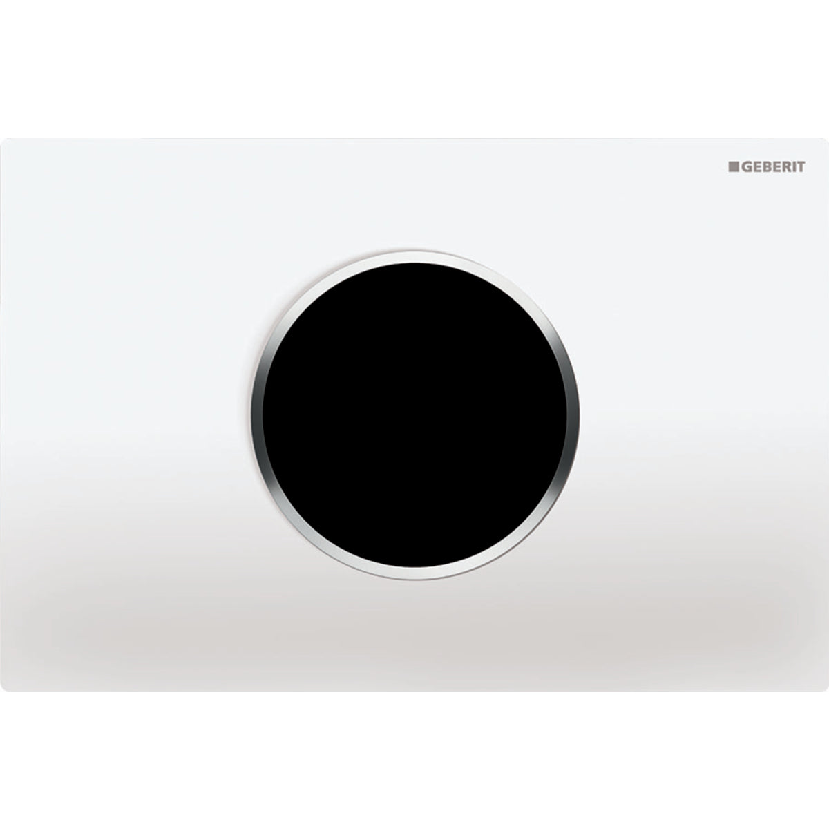 GEBERIT GE WC-Steuerung Typ10 IR Netz weiss/chrom, round  – 115.907.KJ.6