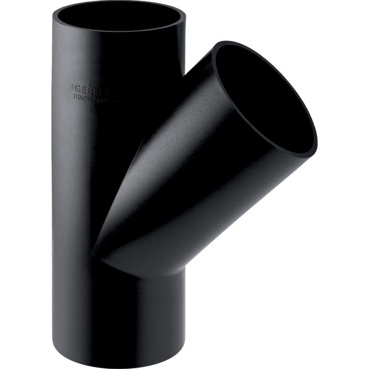 GEBERIT GE PE Abzweiger fuer waagrechten Einbau 45 Gr. d 110/50mm 367112   – 367.112.16.1