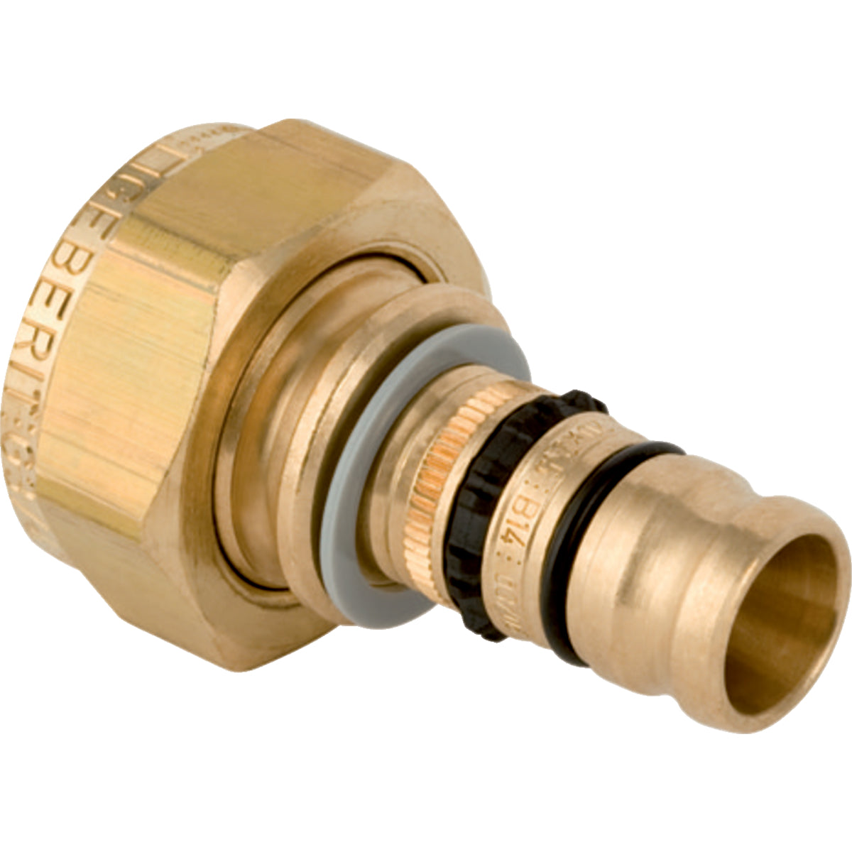 GEBERIT GE Mepla Uebergang RG mit Ueberwurfmutter, d40mm x G1 1/4   – 605.589.00.5