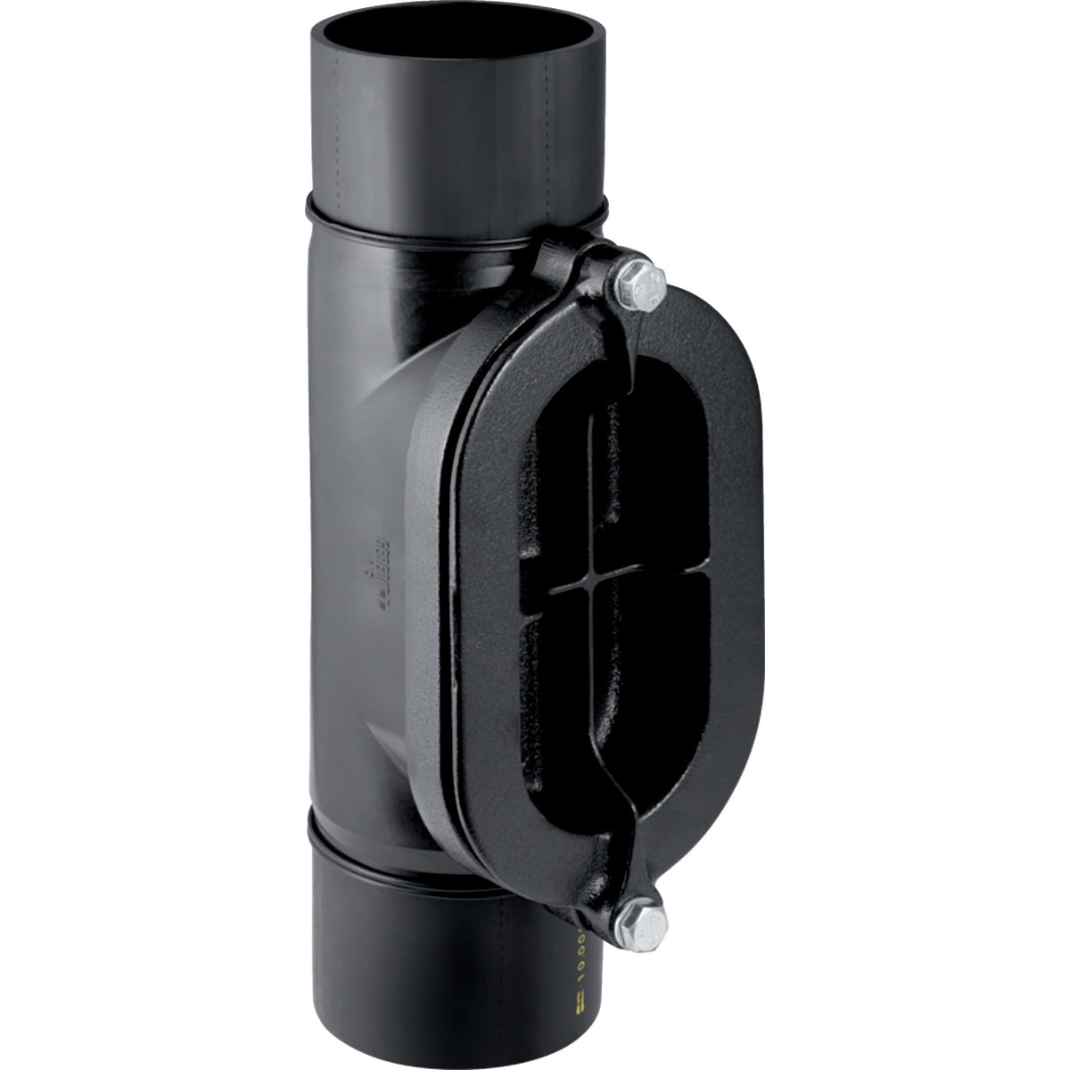 GEBERIT GE PE Putzstueck fuer waagrechte Leitungen 90 Gr. d 160mm 369454   – 369.454.16.1