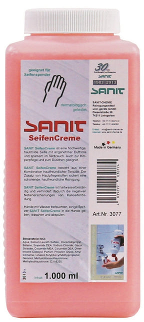 Alva Seifencreme, 1000ml Flasche - 3077