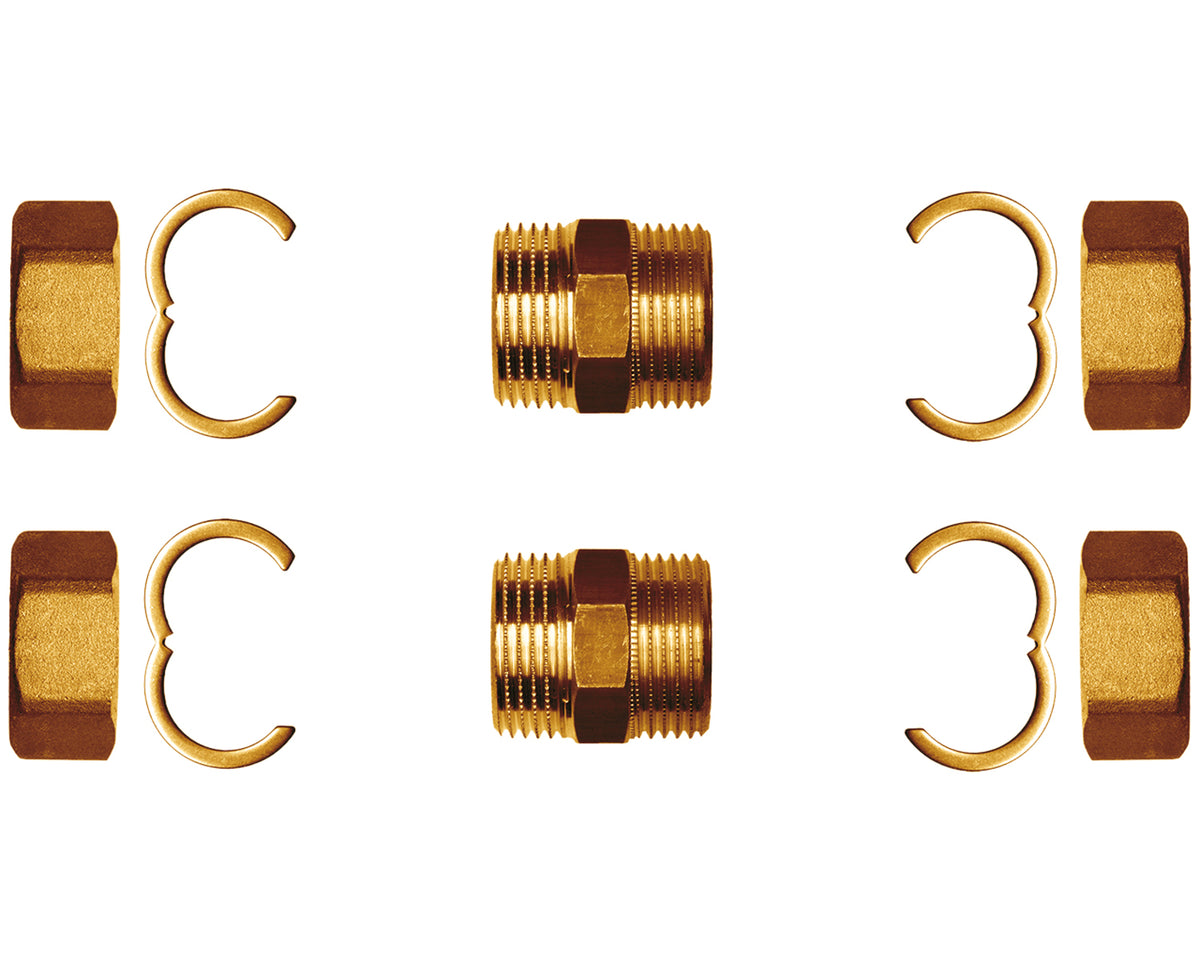 Alva Fix Lock Verbindungset 4xÜWM,2xDN,DN25 - ALEWTVS25