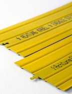 ALVA Kabelabdeckplatte 1m PE gelb 250mm Achtung Kabel - ATKPLPE25AK