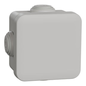 SCHNEIDER ELECTRIC Mureva BOX, Abzweigdose, 4 Tüllen Ø 20, 65x65x45mm  – ENN05002