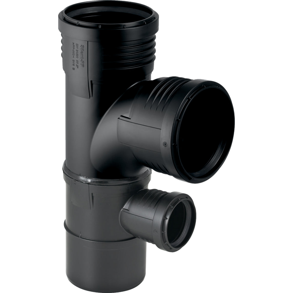 GEBERIT GE Silent-PP Kombiabzweiger 87,5 Gr. d110/90/50mm   – 390.556.14.1