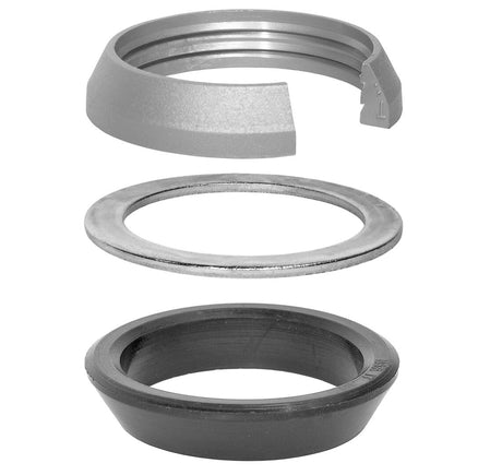 FISCHER GEORG FITTINGS Primofit Dichtsatz Fig.958841 Blei schwarz   – 775958841