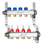 ALVA FBH-Verteiler Edelst. VA-Fbif 1"AG 12 Kreise