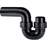 GEBERIT GE PE Siphon mit Bundverschraubung d 110mm 367730   – 367.730.16.1