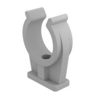 ALVA PP-Rohrclipse einfach M6 22 mm