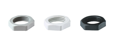 JACOB PA-Sechskantmutter M25x1,5lg RAL7035 hellgrau   – 50.225 PA7035