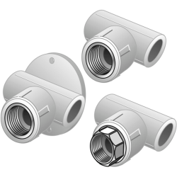 KE KELIT KE33 KE PP-RCT T-St. m.Abg. IG 25x3/4"   – 2636001