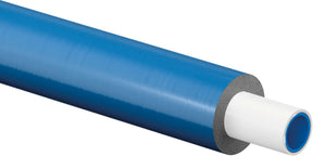UPONOR Uponor Unipipe PLUS Rohr S4 25x2,25 weiß vorisoliert blau, Ring 50m  – 1063946