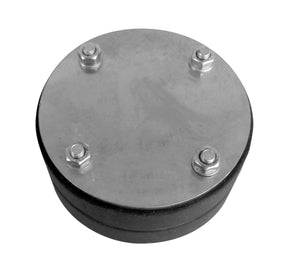 Alva RDF DN200 blind Druckpl. PA-6 B=1x40mm EPDM Schrauben V2A Muttern V4A - ATRDFBLIND200