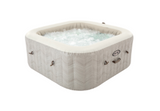 Alva PureSpa Whirlpool ? 211 x 71 cm Chevron Deluxe Squar - ACPURESPA