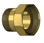 ALVA Verschraubung 11/2" Überwurf zu 1 1/4" AG