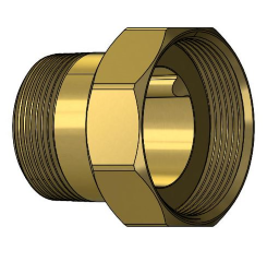 ALVA Verschraubung 11/2" Überwurf zu 1 1/4" AG