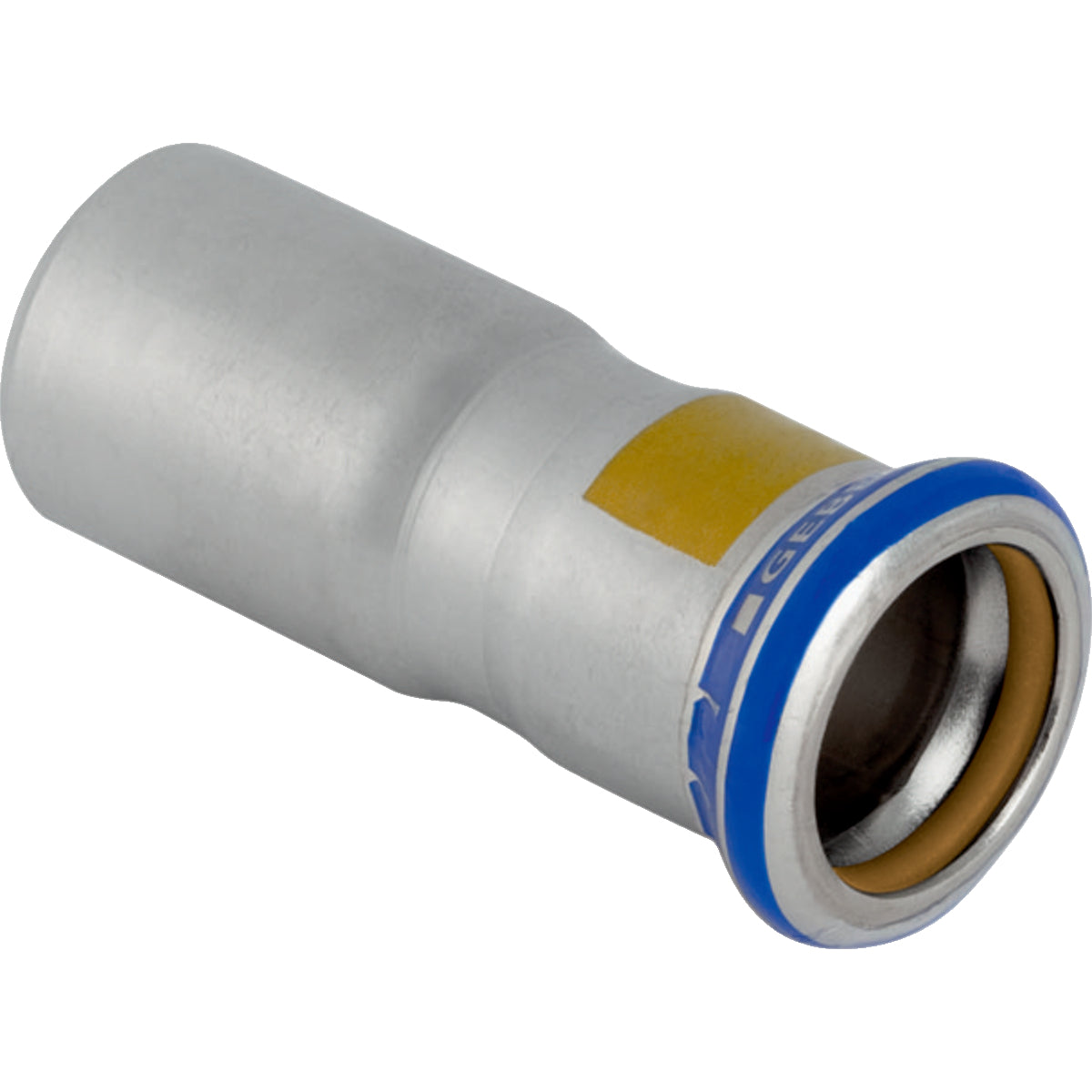 GEBERIT GE Mapress Edelstahl Gas Reduktion mit Einschubende, d42 x 28mm  – 34128