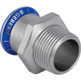 GEBERIT GE Mapress Edelstahl Uebergang d76,1mm x R2 1/2  – 31713
