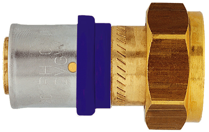 Alva Übergangspreßverschraubung flachdichtend 20x2 - 1" SIS - ACI5372.1.20