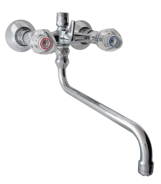 SCHMIEDL GS WT-Wannenfüll- und Brausebatterie Atmos Glasklar   – GS1441