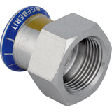 GEBERIT GE Mapress Edelstahl Gas Uebergang d22mm x Rp3/4  – 34087