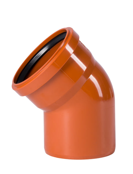 ALVA PVC-Kanalbogen KGB DN 100/da 110mm 45°