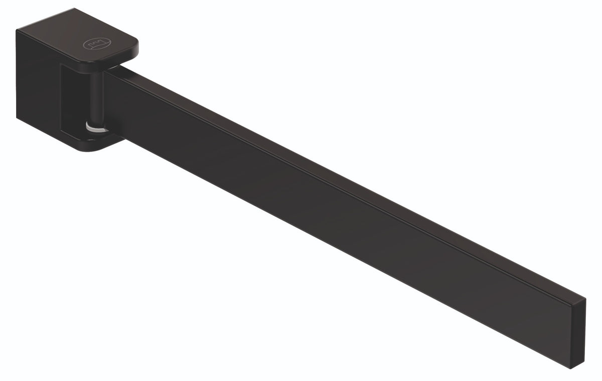 ALVA Viva Handtuchhalter 37cm, Schwarz Matt - AQBMVIHH37S