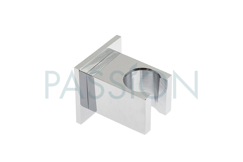 REGENWERK Regenwerk Passion Wandhalter starr, eckig, Messing verchromt   – BPPAARRWHE