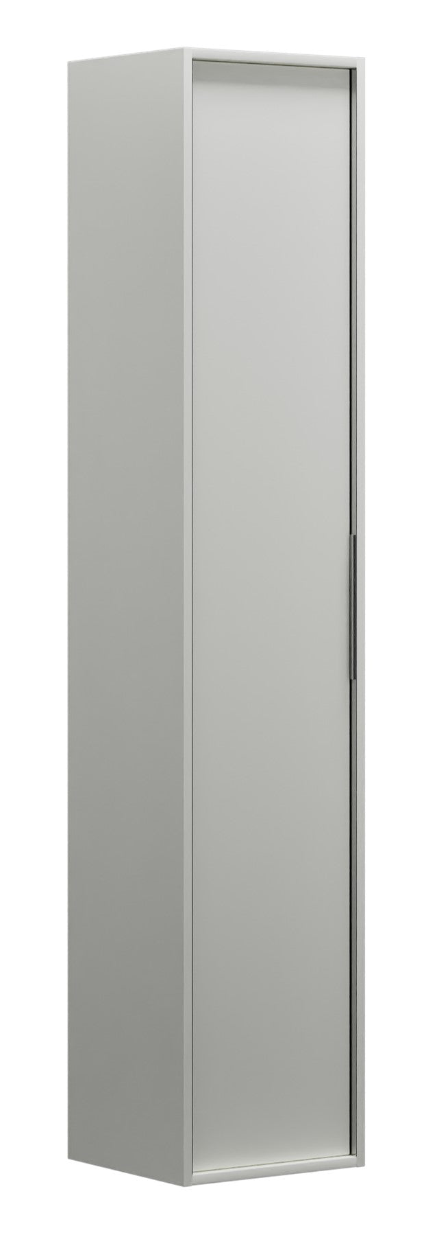 Alva Pura 1.0 Hochschrank mit 1 Tür links, 35x176x33cm, Weiß Matt - AQBMPUHSLWM