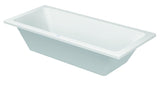 DURAVIT Duravit D-Code Badewanne Rechteck 1800x800mm, Zentraler Ablauf   – 700101000000000