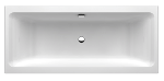 Alva Idea Acryl Wanne Duo 180x80cm, Weiß ohne Füße - AQBWIDDUO180