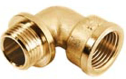 ALVA Winkel Fig.6-3092 2" IG/AG 90°, Messing - ACMS3092.2