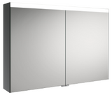 Alva Prima Spiegelschrank, Korpus verspiegelt, 100x69x16cm,LED-Beleuchtung - AQBMPRSPS3