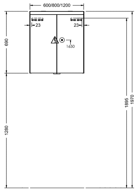 Alva Prima Spiegelschrank, Korpus verspiegelt, 60x69x16cm, LED-Beleuchtung - AQBMPRSPS1