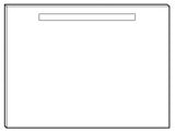 Alva Viva LED-Lichtspiegel 60x60x2,6cm, ohne Schalter, Chrom-Optik - AQBMVILS1