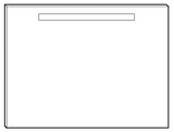 Alva Viva LED-Lichtspiegel 130x60x2,6cm, ohne Schalter, Chrom-Optik - AQBMVILS7