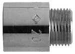 Alva Varia Hahnenverlängerung Rotguss verchromt a 2 Stk. 1/2"x20mm - AQARVAHV1/2.20