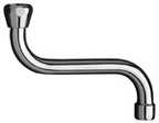 ALVA Varia S-Auslauf komplett mit Strahlregler verchromt 3/4" 200mm