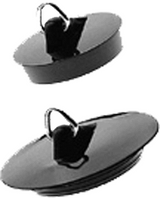 Alva Varia Ventilstopfen schwarz 43mm - AQARVAVS43