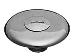 Alva Varia Verschlussstopfen mit Rosette Messing verchromt 1/2" - AQARVAVST