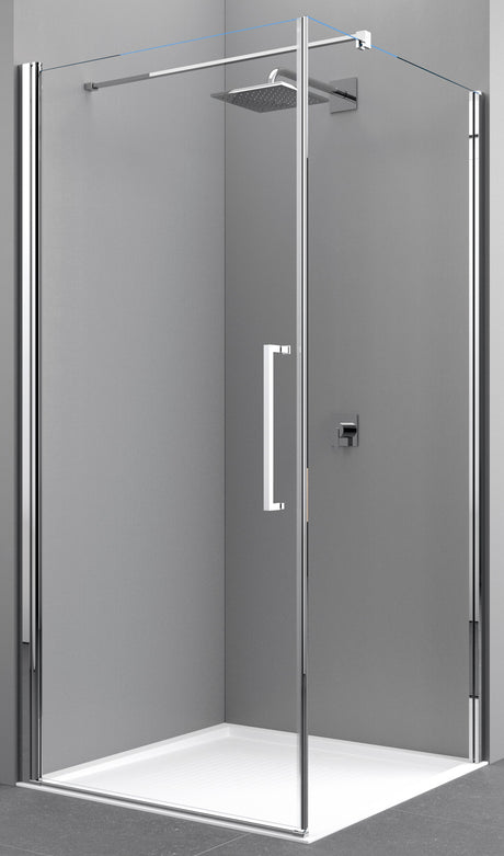 NOVELLINI Novellini Passion Pendeltür f.Seitenw. 77-79/200cm, chrom, ESG  – BPPADUNPT1FSW