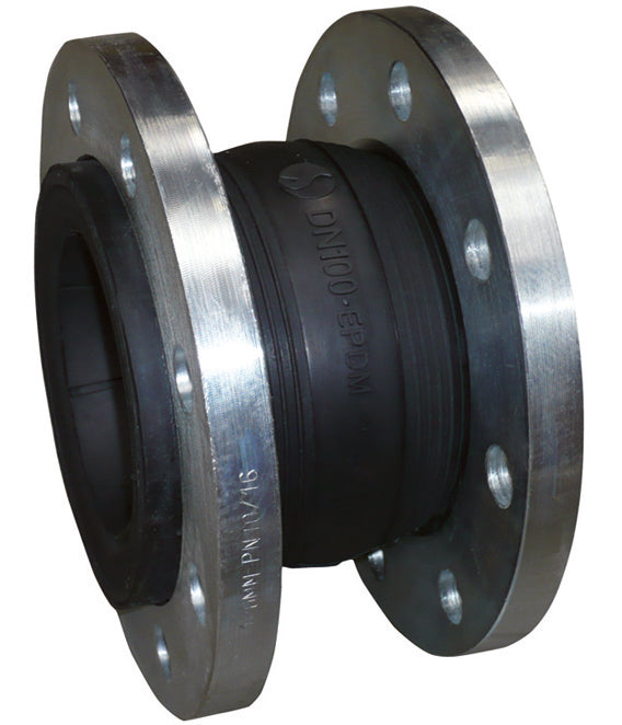 ALVA Gummikompensator DN100 /EPDM verz. Flanschen PN16 - ARTGK100RO